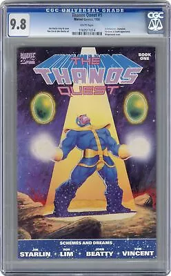 Buy Thanos Quest #1 CGC 9.8 1990 1169511014 • 239.86£