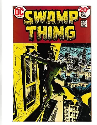 Buy Swamp Thing #7  First Meeting Of Batman And Swamp Thing DC Comics 1973 SEE SCANS • 31.71£