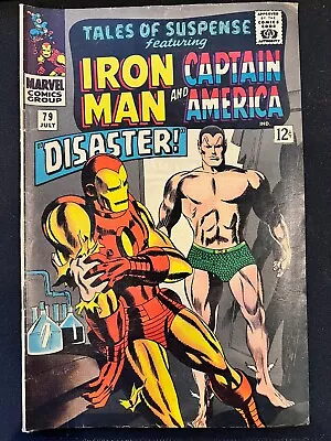 Buy TALES OF SUSPENSE #79 1966 IRON MAN CAPTAIN AMERICA Marvel Comic Book - Nice! • 158.02£
