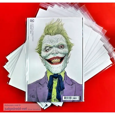Buy Comic Bags And Boards Size17 For Silver Age Image Marvel Eg DC Joker X 25 New • 19.99£