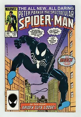 Buy Spectacular Spider-Man Peter Parker #107 VF- 7.5 1985 • 17.39£