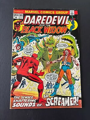 Buy Daredevil #101 - 1st Full App Of Angar The Screamer (Marvel, 1973) F/Fine+ • 7.72£