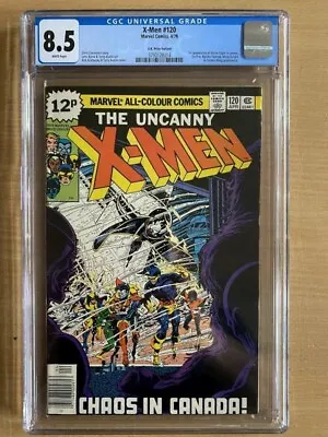 Buy Uncanny X-Men 120 - CGC 8.5 (First Appearance Of Alpha Flight) • 399.99£