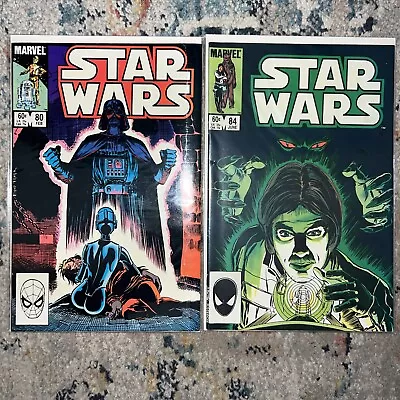 Buy Star Wars #80 And 84  Marvel Comics 2 Issue Lot • 16.21£