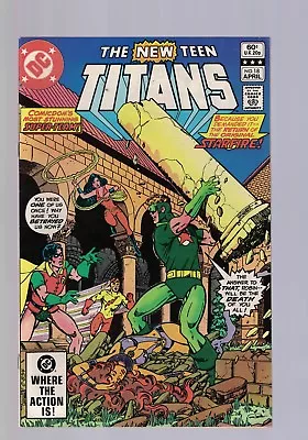 Buy DC Comics The New Teen Titans  No 18 April 1982 60c USA • 2.99£