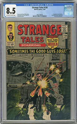 Buy 1965 Strange Tales 138 CGC 8.5 1st Eternity • 236.55£