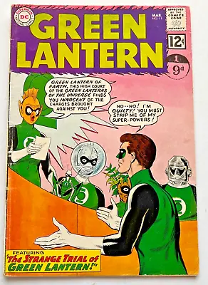 Buy =Green Lantern=#11 VG+ 1962 Vol 2 Silver Age DC Comics 1st App Stel • 45£