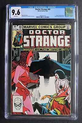 Buy DOCTOR STRANGE #60 DRACULA Vs Scarlet Witch Monica Rambeau 1983 Darkhold CGC 9.6 • 94.53£