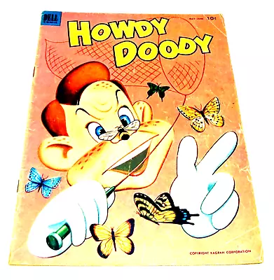 Buy Howdy Doody #22 1953 VG- 3.5 Dell Comics $.10-c. 36 Pgs. Golden Age • 18.18£