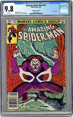 Buy Amazing Spider-Man Canadian Price Variant #241 CGC 9.8 1983 3800023001 • 313.67£