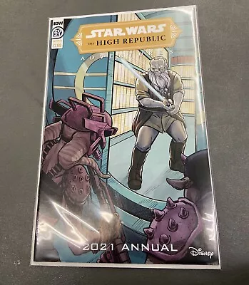 Buy STAR WARS HIGH REPUBLIC ADVENTURES ANNUAL #1 Variant Cover Marvel 2021 • 22.16£
