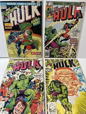 Buy Bronze Age Incredible Hulk Lot #174 256 279 288 (Marvel) • 15.82£