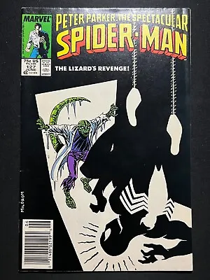 Buy Peter Parker The Spectacular Spider-Man #127 Marvel Comics 1987 - Newsstand VF • 12.04£