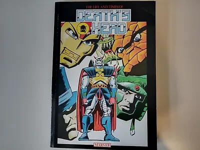 Buy Marvel Comics THE LIFE AND TIMES Of DEATH’S HEAD 1st Print 1990 FF, Iron Man • 12£