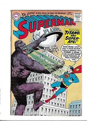 Buy Superman # 138 Fine Plus [DC Early Silver Age 10 Cents Issue] Scarce • 79.95£