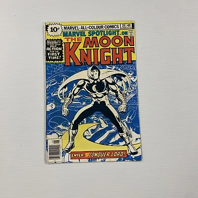 Buy Marvel Spotlight #28 Moon Knight 1976 FN Pence Copy • 75£
