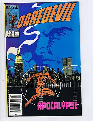 Buy Daredevil #227 Marvel 1986 Apocalypse ! 1st Issue Of Born Again CANADIAN PRICE V • 79.06£