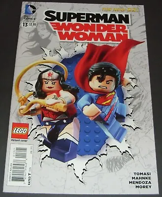 Buy Superman / Wonder Woman No 13 From January 2015 LTD DC COMIC LEGO VARIANT COVER • 3.99£