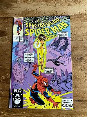 Buy The Spectacular Spider-Man #176 Marvel Comics 1991 1st Appearance Corona B • 11.85£