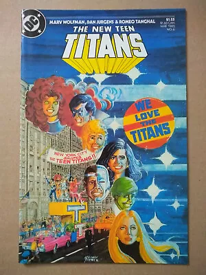 Buy NEW TEEN TITANS # 6 (1985) DC COMICS (VFN Condition) • 2.55£
