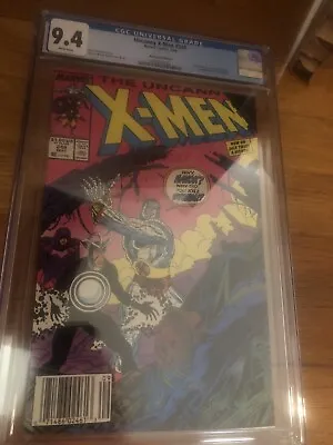 Buy NEWSSTAND CGC 9.4  Uncanny X-Men #248 1st Jim Lee On X-Men WHITE PAGES • 56.29£
