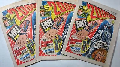 Buy 2000AD Prog 2 1st Judge Dredd Comic Issue & Dan Dare Cover 2000A.D. 5 3 77 1977 • 689.70£