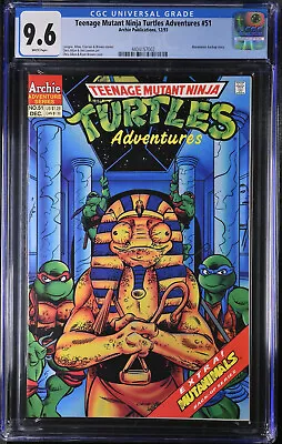 Buy Teenage Mutant Ninja Turtles Adventures #51 (1993) - Cgc Grade 9.6 - Archie! • 237.18£