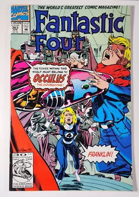 Buy Fantastic Four #363 High Grade DIrect Marvel 1992 • 2.36£