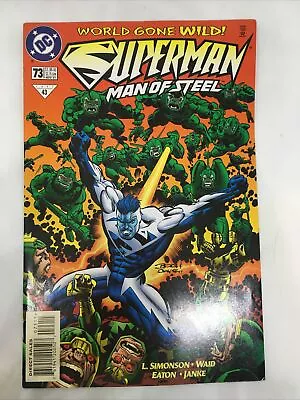 Buy DC Comic Book Superman Man Of Steel #73 • 10.22£