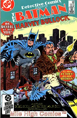 Buy DETECTIVE COMICS  (1937 Series)  (DC) #549 Near Mint Comics Book • 53.36£