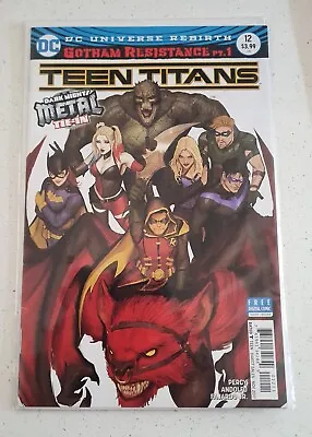 Buy Teen Titans  #12   Gotham Resistance Pt 1   1st Full App Of Batman Who Laughs • 25£