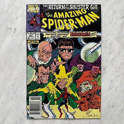 Buy AMAZING SPIDER-MAN #337 Newsstand 1990 Marvel Comics • 11.91£