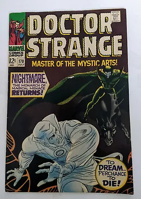Buy Doctor Strange #170 1968 VFN- Silver Age Marvel Comic First Cover App Nightmare • 48.90£