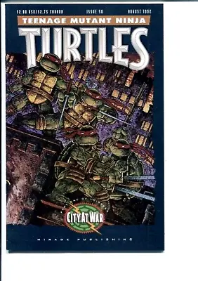 Buy Teenage Mutant Ninja Turtles 50 Nm-mt City At War  1992 • 31.97£