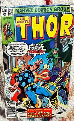 Buy The Mighty Thor #284 June 1979 Marvel Comics • 4.74£