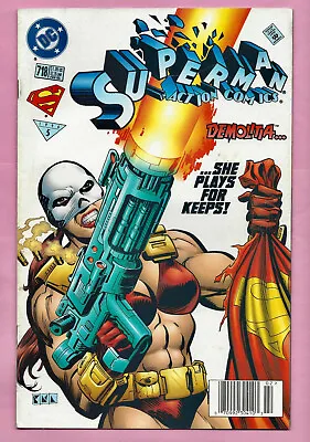 Buy SUPERMAN ACTION COMICS  #718 , Demolitia DC #4 Swipe Homage BLOODSPORT Newsstand • 9.46£