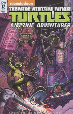Buy Teenage Mutant Ninja Turtles Amazing Adventures #13 - Cover B - IDW Comics - NM • 2.50£