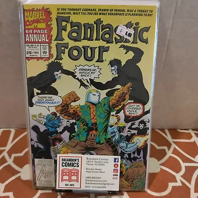 Buy Fantastic Four Annual #26 (1993, Marvel) • 7.60£