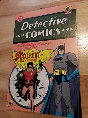 Buy Detective Comics #38 (1995) 9.4 NM /Toys R US - Replica Edition 1st Robin  • 10.24£