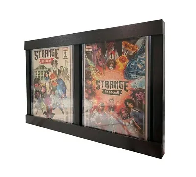 Buy Dual Comic Book Frame, Display Bagged And Boarded Comics! Hold Up To 14 Comics! • 76.85£