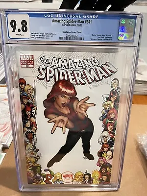 Buy Amazing Spider-Man #641 (2010) John Tyler Christopher Frame - Women Of Marvel • 160.86£
