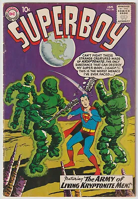 Buy Superboy #86 (Jan 1961, DC), VG Condition (4.0), 4th Legion App, Intro Pete Ross • 79.43£