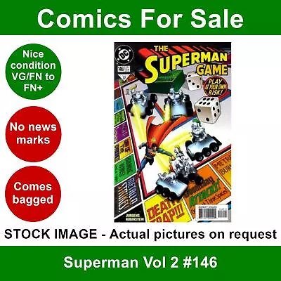 Buy DC Superman Vol 2 #146 Comic - VG/FN+ 01 July 1999 • 3.99£