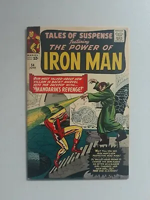 Buy Tales Of Suspense 54 2nd Mandarin Marvel  Comics 1964  • 102.11£