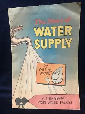 Buy 1966 The Story Of Water Supply Promotional Giveaway Comic Book • 2.38£