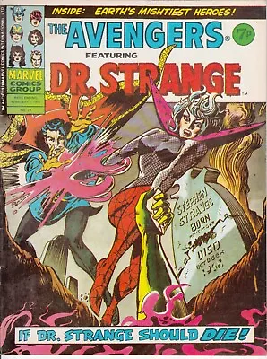 Buy Marvel UK, Avengers, #72, 1975, Dr Strange • 2.30£