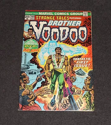 Buy Marvel Comics Strange Tales 1973 #169 Brother Voodoo High Grade • 197.08£