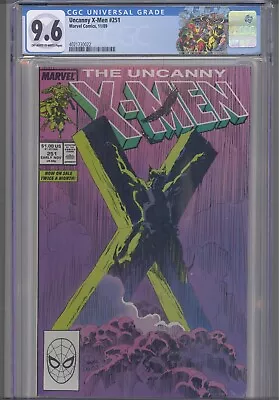 Buy Uncanny X-Men #251 CGC 9.6 1989 Marvel Siege Perilous Is Destroyed Custom Label • 78.81£