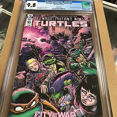 Buy Teenage Mutant Ninja Turtles #95 Cover B CGC 9.8 • 118.25£