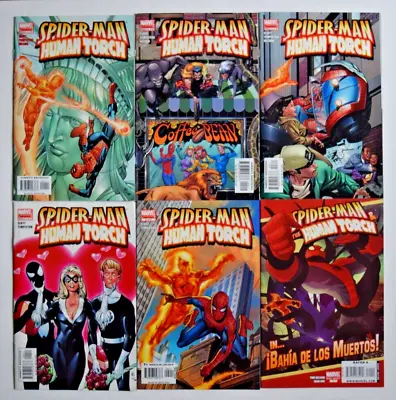 Buy Spider-man Human Torch (2005) 6 Issue Complete Set #1-6 Marvel Comics • 39.79£